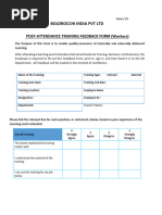 Training Enrollment Justification Form | PDF | Business