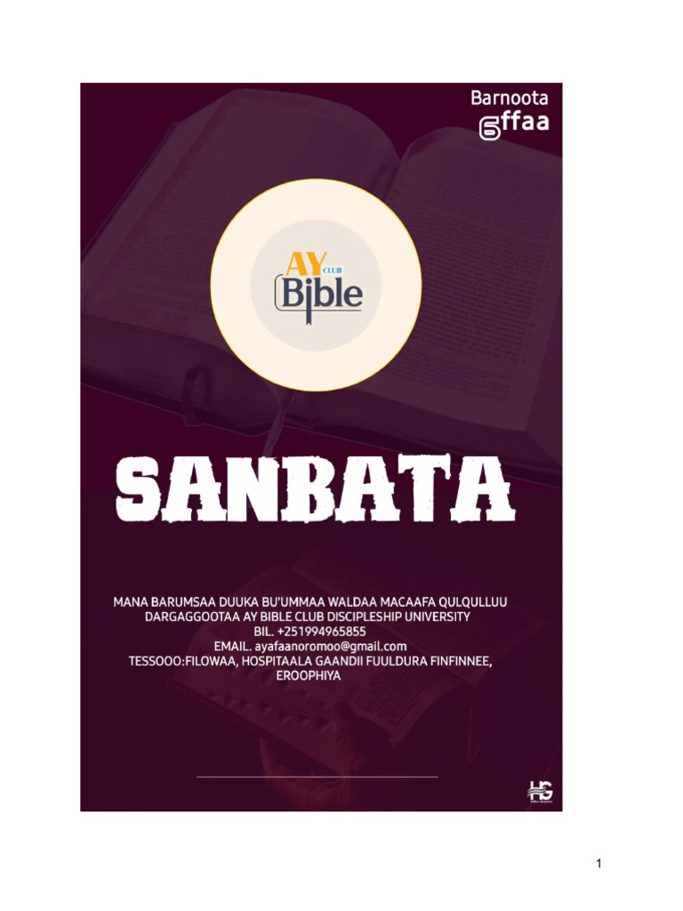 Barnoota 6.2 Sanbata. | PDF