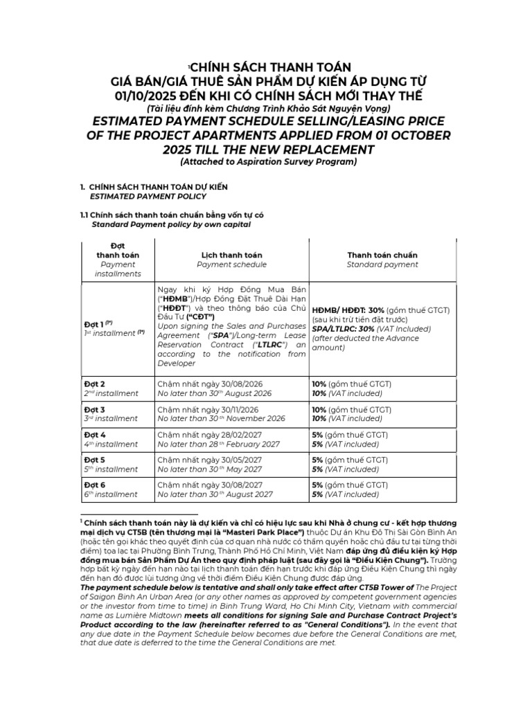 Edm-Tgc Ct5b Căn H HĐMB | PDF