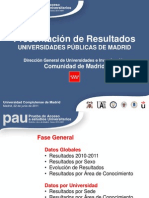 Resultado PAU Madrid Junio 2011