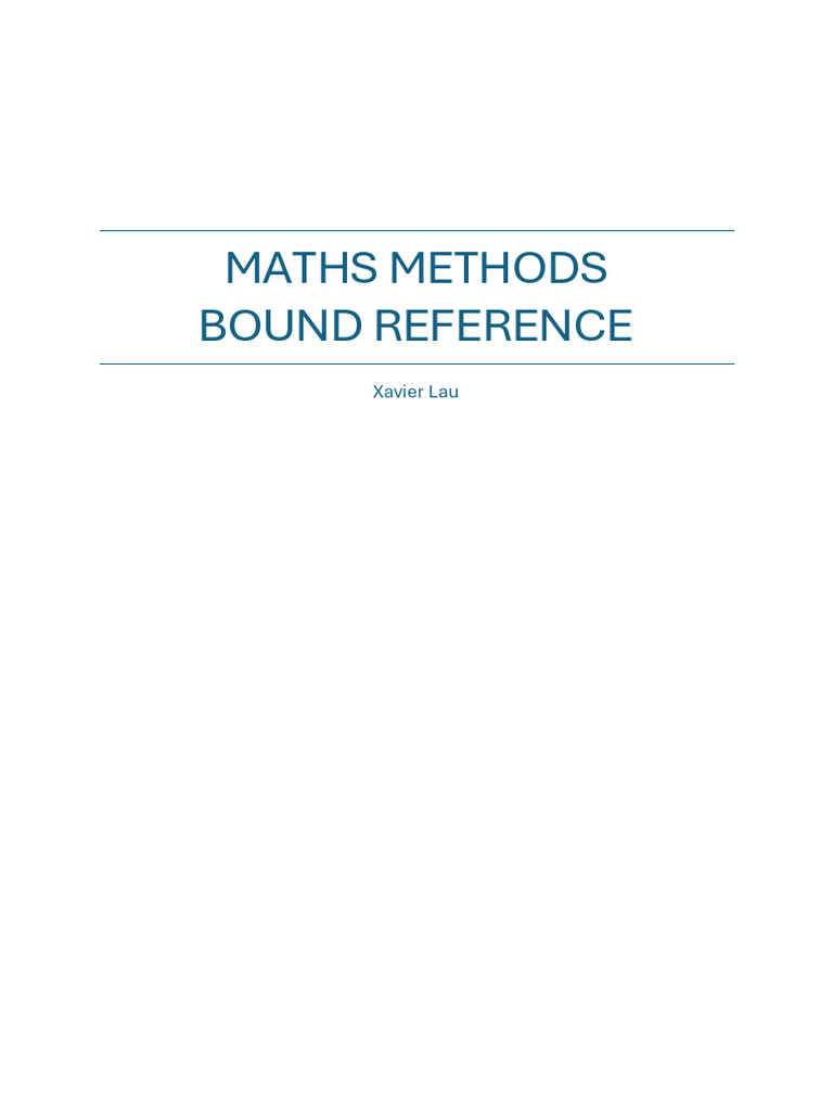MM Exam 2 Bound Reference | PDF