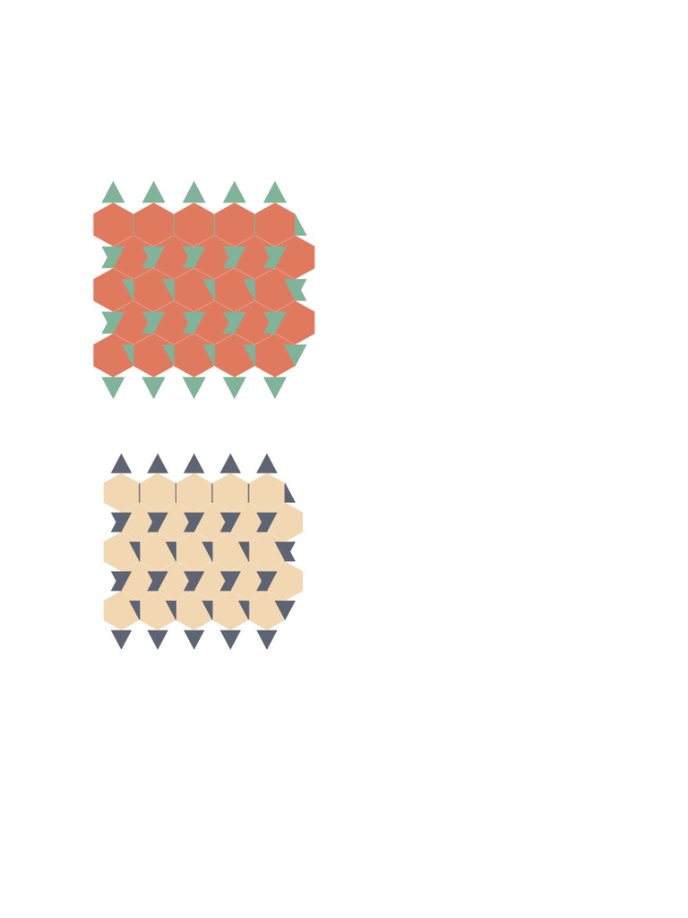 Triangle Hex Tessellation Patterns | PDF