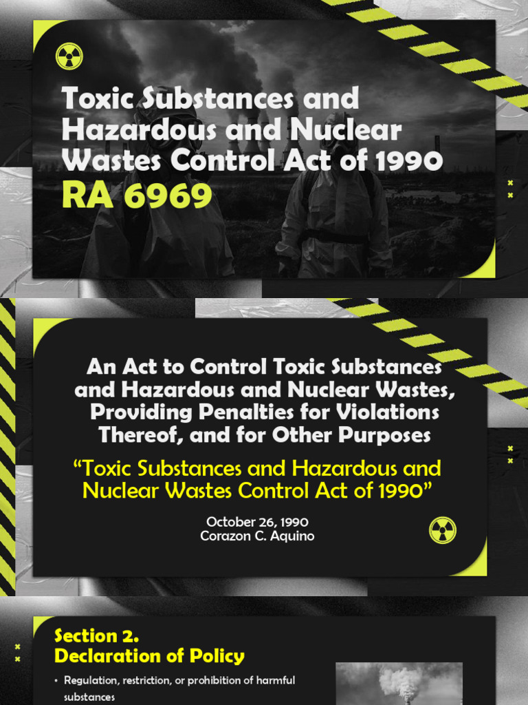 Toxic Substances Control Act Overview | PDF | Hazards | Toxicity