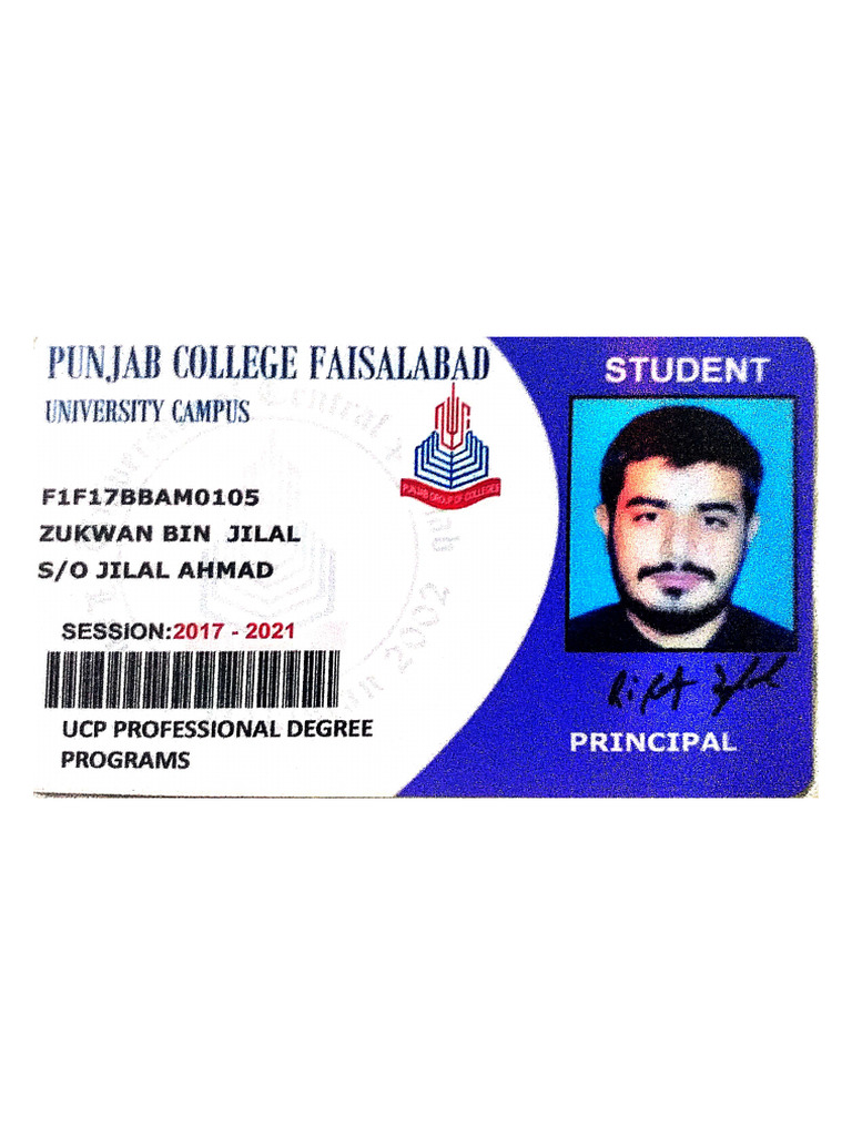 Student Card PDF | PDF