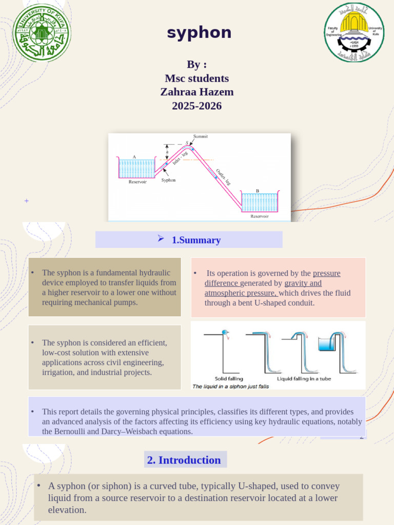 Understanding Syphon Mechanics and Applications | PDF | Liquids ...