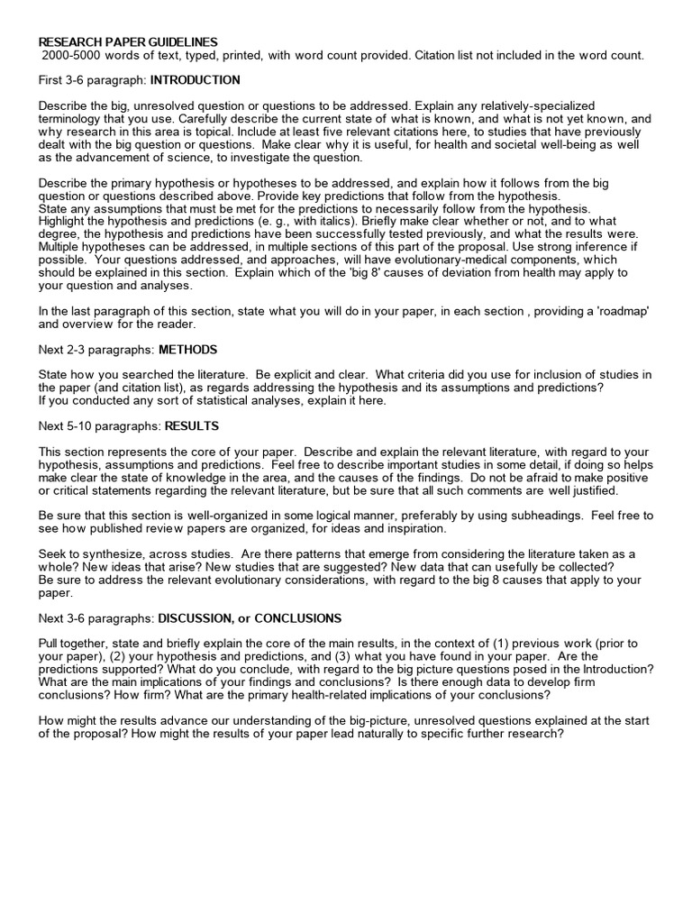 ResearchPaperGuide | PDF | Hypothesis | Data