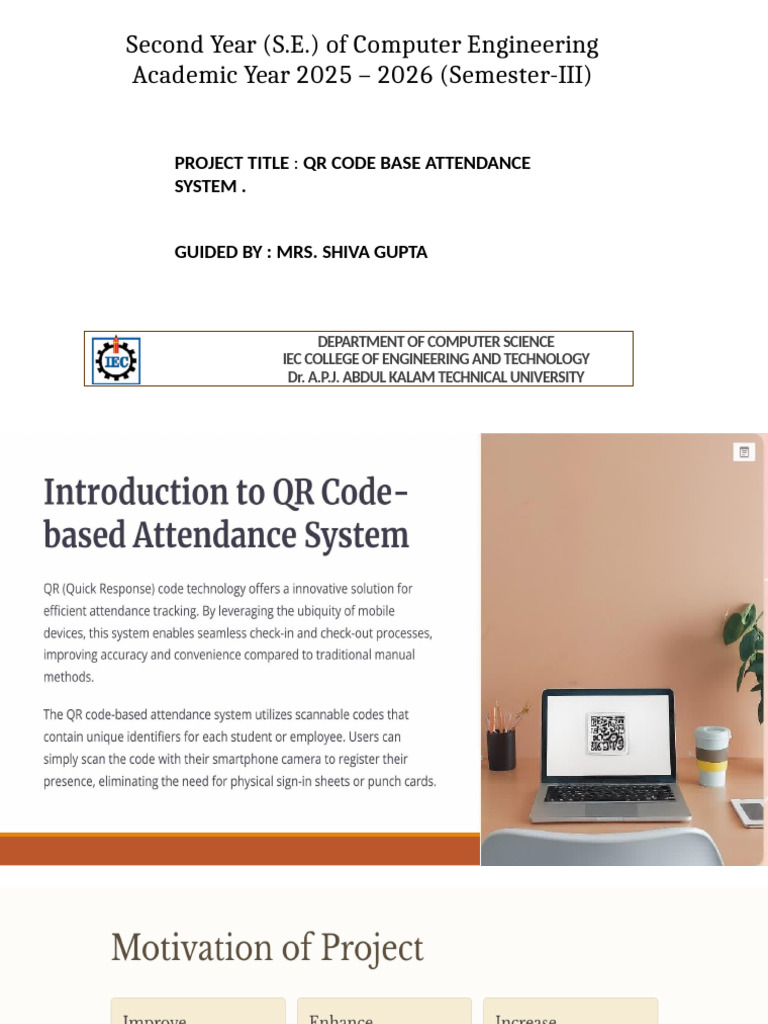 Final Project | PDF | Qr Code | Databases