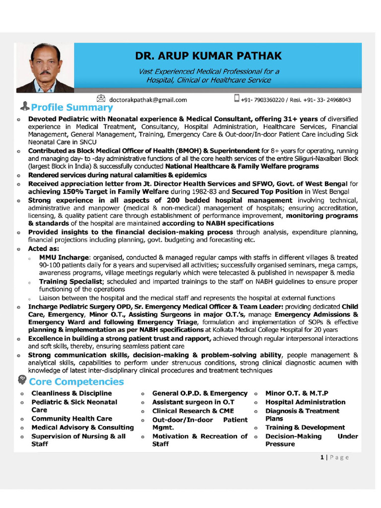 CVDR Arup Kumar Pathak | PDF | Neonatology | Medical School