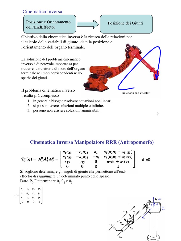 Cinematica Inversa | PDF