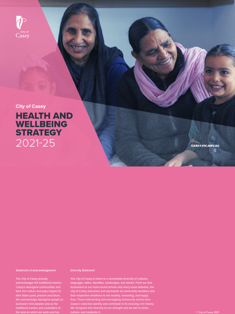 Health and Wellbeing Strategy 2021-25 | PDF | Well Being
