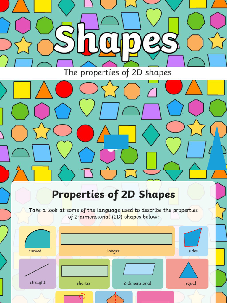Properties of 2D Shapes Explained | PDF | Perpendicular | Classical ...