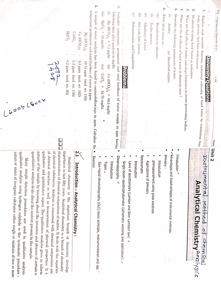 Notes 2 Chapter Chemistry | PDF
