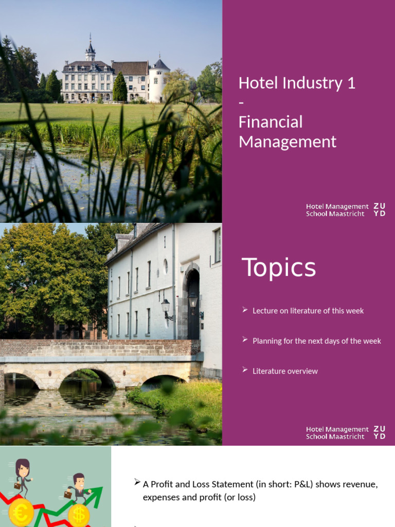 Hotel Business 1 - Lecture Financial Management | PDF | Income ...