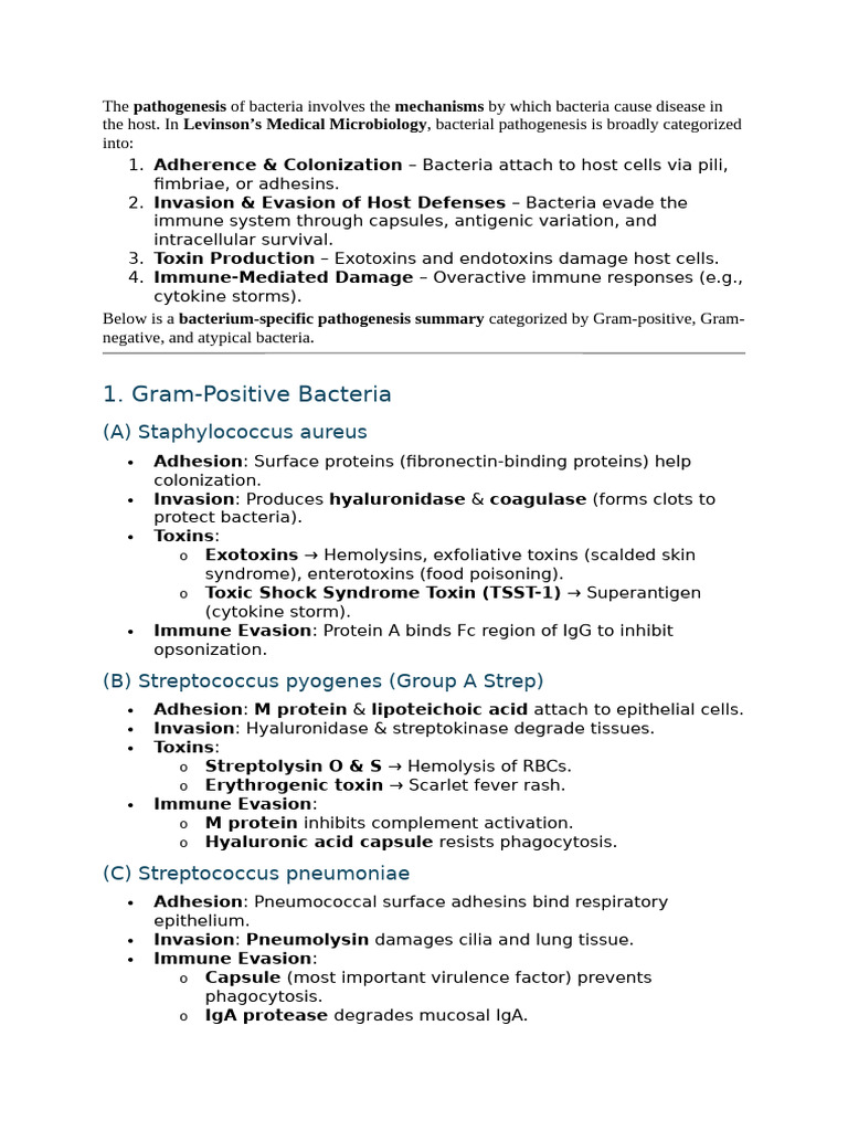 Bacterial Pathogenesis and Virulence Factors | PDF | Lipopolysaccharide ...