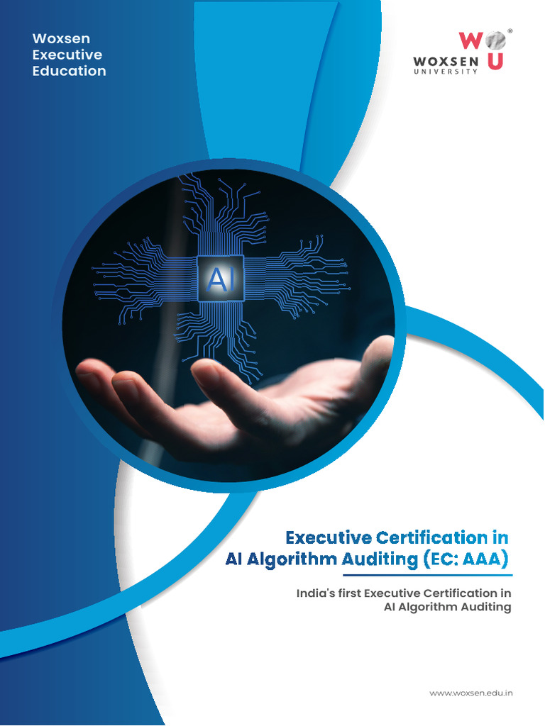 Executive Certification in AI Algorithm Auditing (EC - AAA) | PDF ...