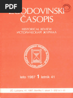 Zgodovinski Casopis Leto 1978 Letnik 32 Zvezek 1-2 | PDF