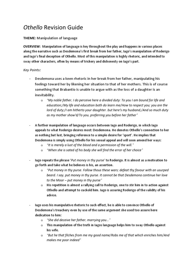 Desdemona summary image