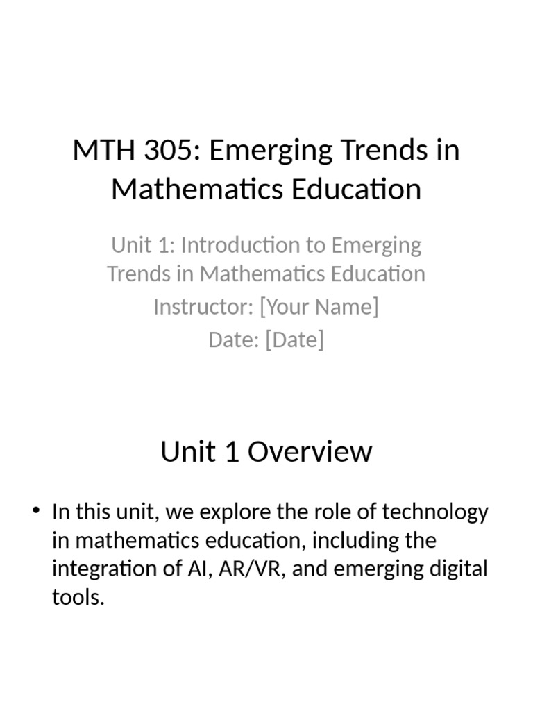 Trends in Tech-Enhanced Math Education | PDF