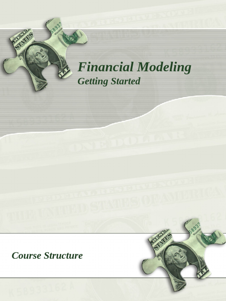 Financial Modeling Course Overview | PDF