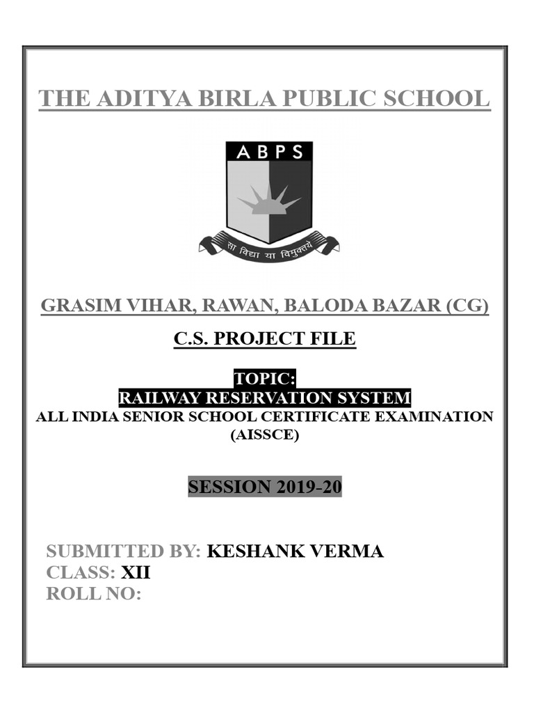 Ilide - Info Class 12 Computer Science Project Python PR | PDF | Python ...