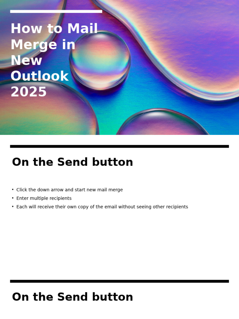 How To Mail Merge 2 | PDF