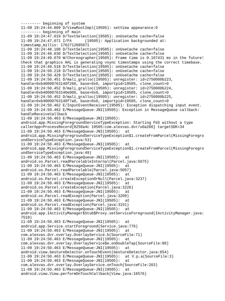 App Logs Com - Alexvas.dvr 17.4.0 - Google Play | PDF | Mobile Software ...