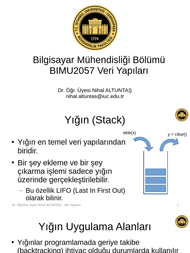 Ders4 Stack | PDF