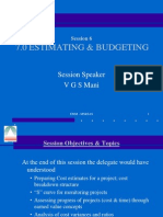 7 Project Budgeting