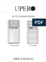 Sc731 Chassis Series: User'S Manual