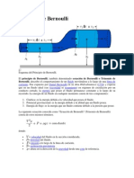 Principio de Bernoulli