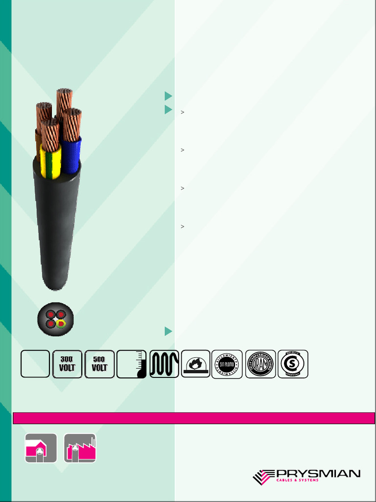 Cables Flexibles TPR ECOPLUS 300/500V | PDF | Aislador (Electricidad ...