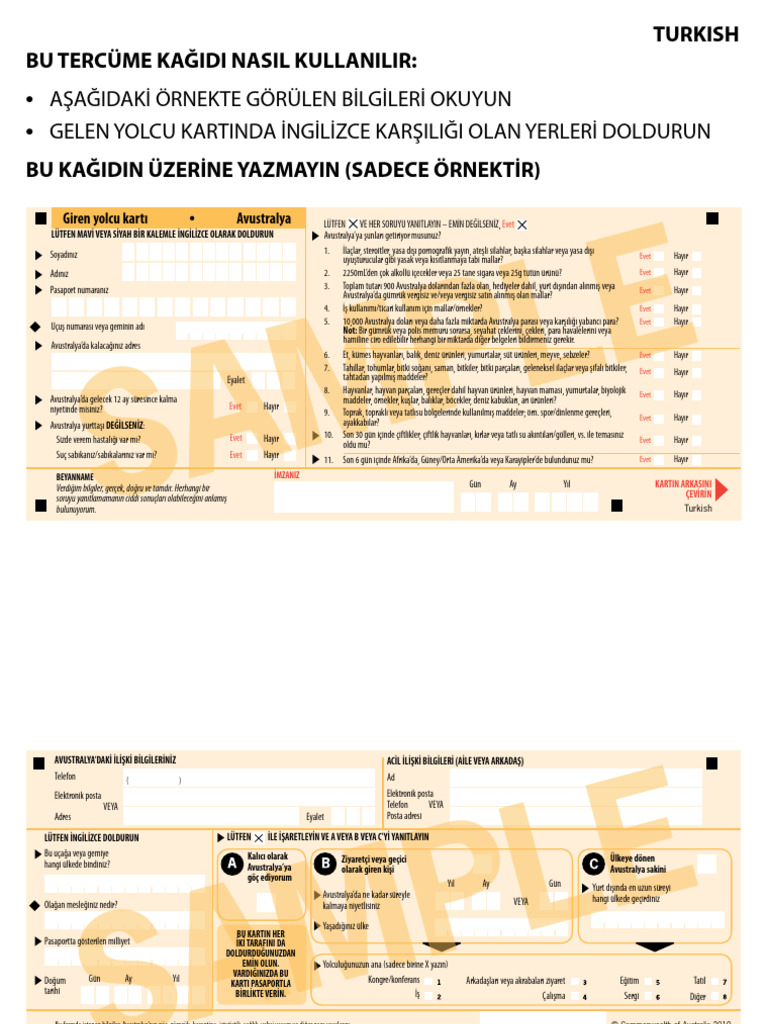 Ipc Sample Turkish | PDF