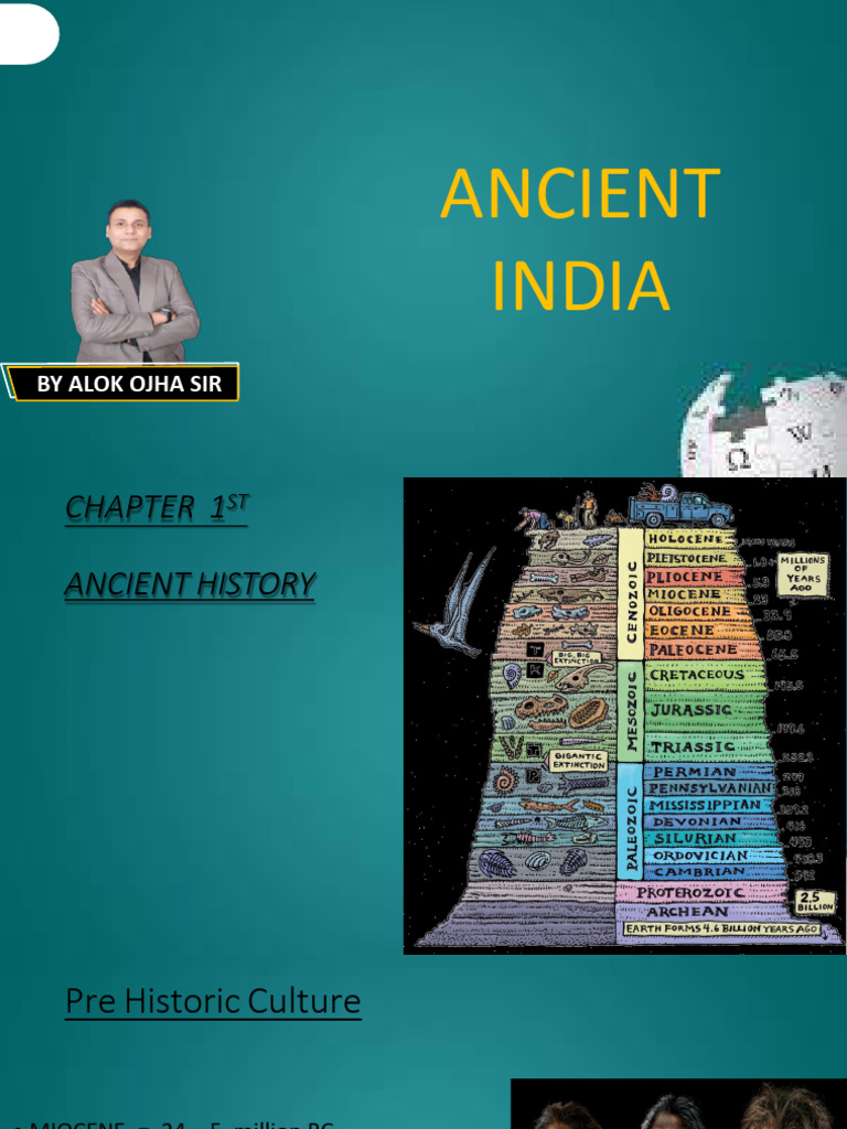 Ancient Indian History Overview | PDF | Paleolithic | Stone Age