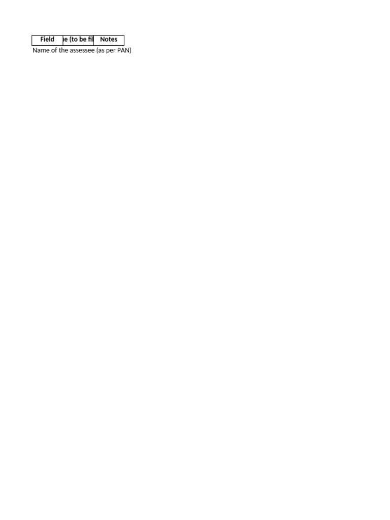 Comprehensive Tax Assessment Checklist | PDF | Debits And Credits ...