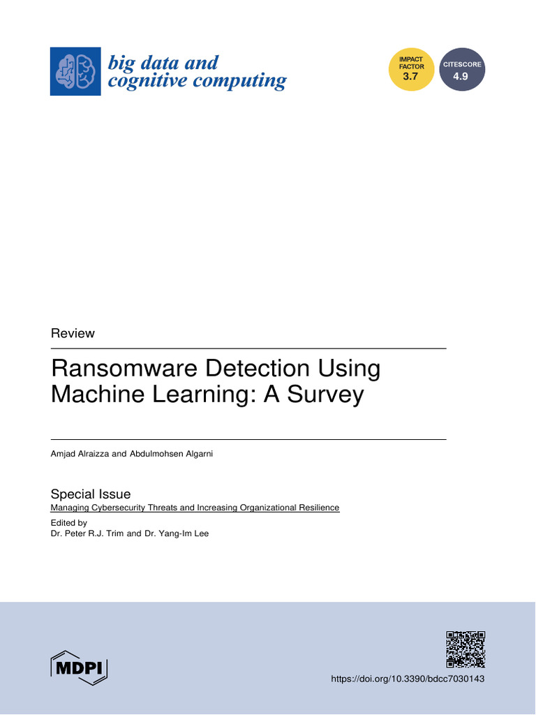 Ransomware Detect Using ML | PDF | Ransomware | Malware