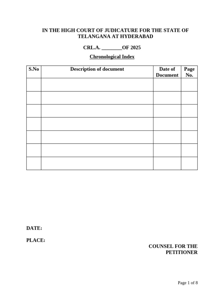Crl.a. (Template) | PDF | Acquittal | Judgment (Law)