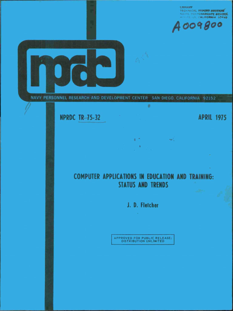 Ada 009800 | PDF | Computer Terminal | Simulation