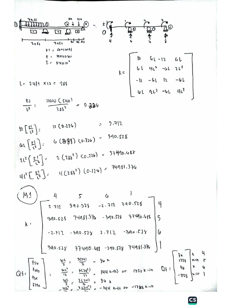 Sample Problem - Beam 1 | PDF