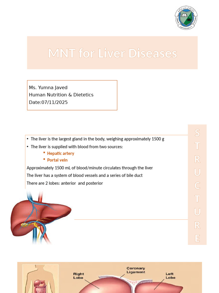 MNT-Diseases of Liver, Biliary System and Exocrine Pancreas Final | PDF ...