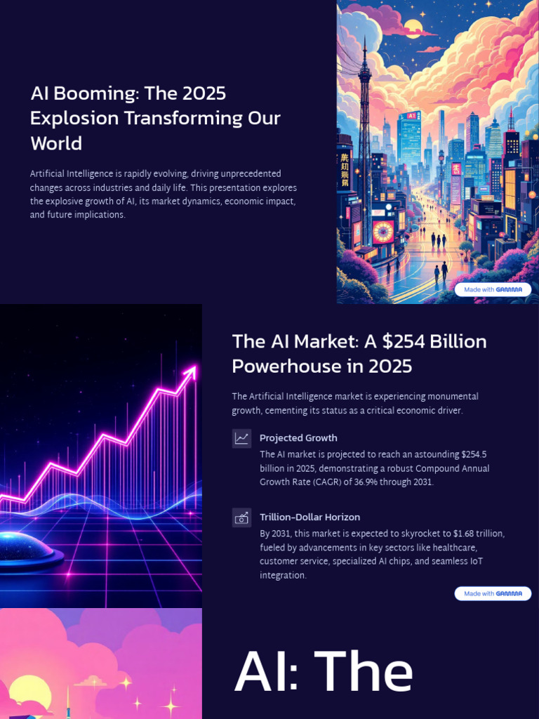 AI Growth: Transforming Industries by 2025 | PDF | Artificial ...