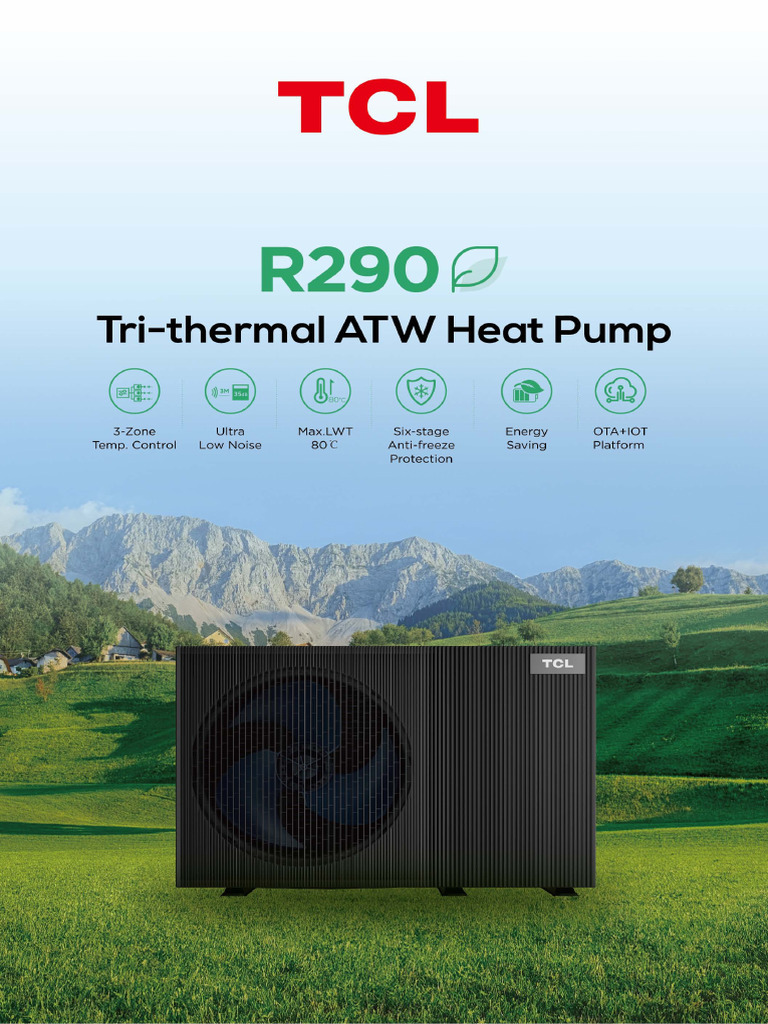 TCL R290 Tri-Thermal ATW Heat Pump Leaflet-TCL R290三联供热泵折页-20241108 ...