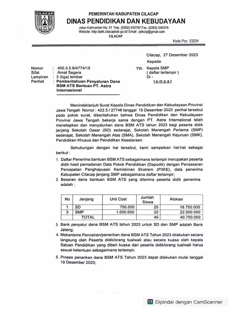 Astra SMP | PDF
