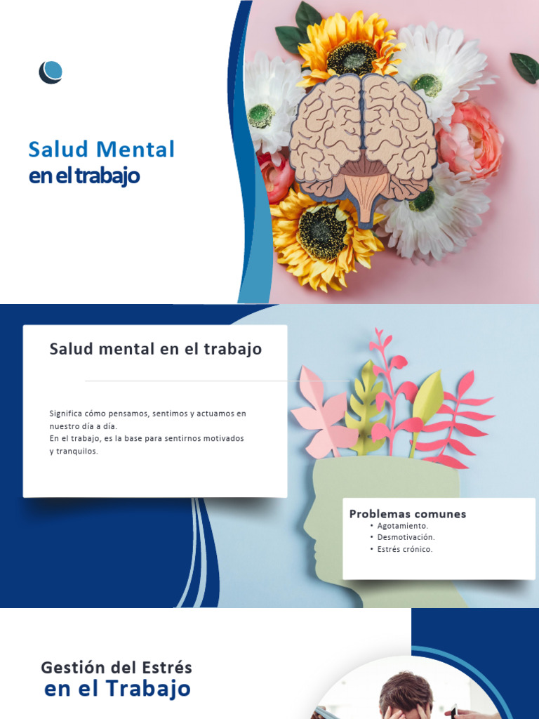 Salud Mental y Estrés en el Trabajo | PDF
