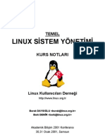 Linux Sistem Yonetimi
