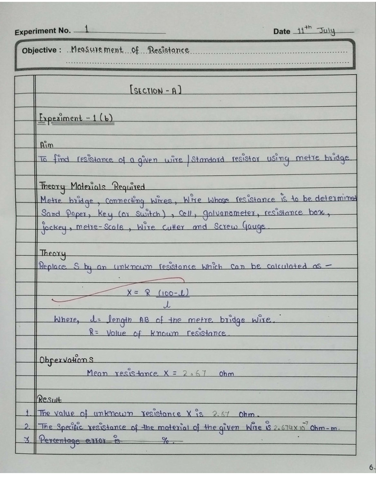 Practical 2 (PHYSICS) | PDF