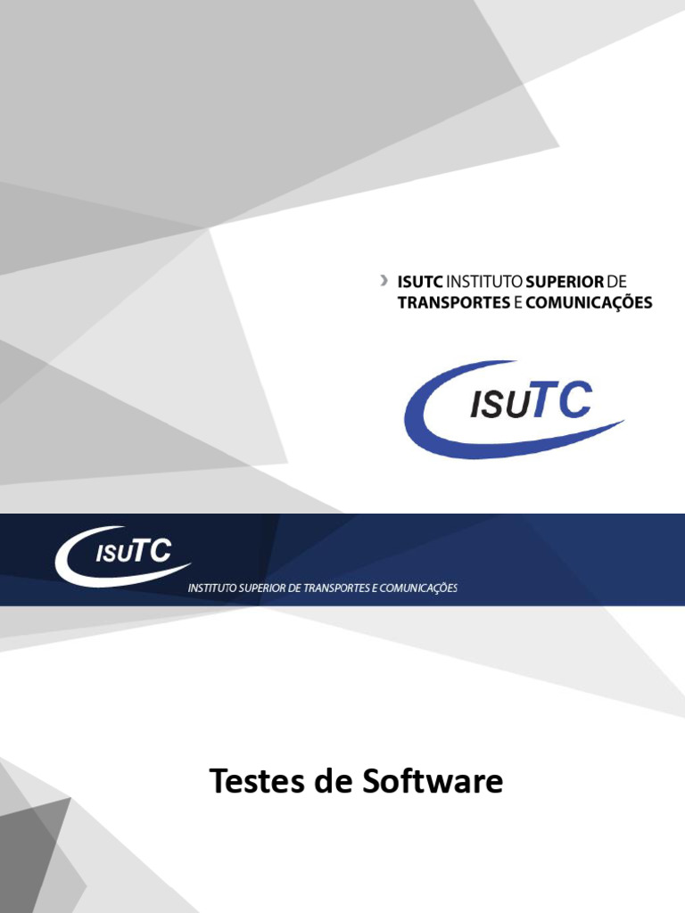 Tipos e Importância dos Testes de Software | PDF | Testes de software ...