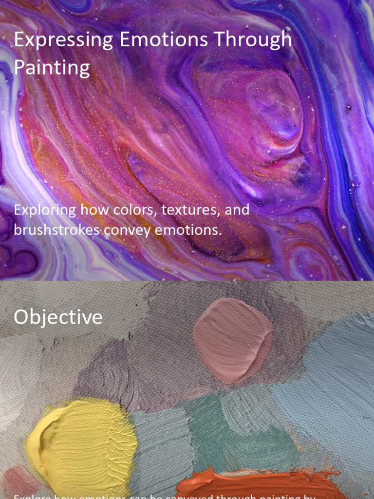 Conveying Emotions Through Painting | PDF