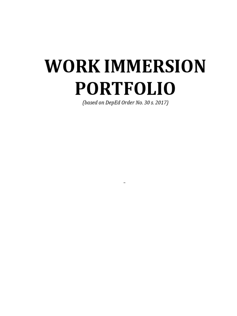 Immersion Paper - Jesie | PDF | Job Interview | Teachers