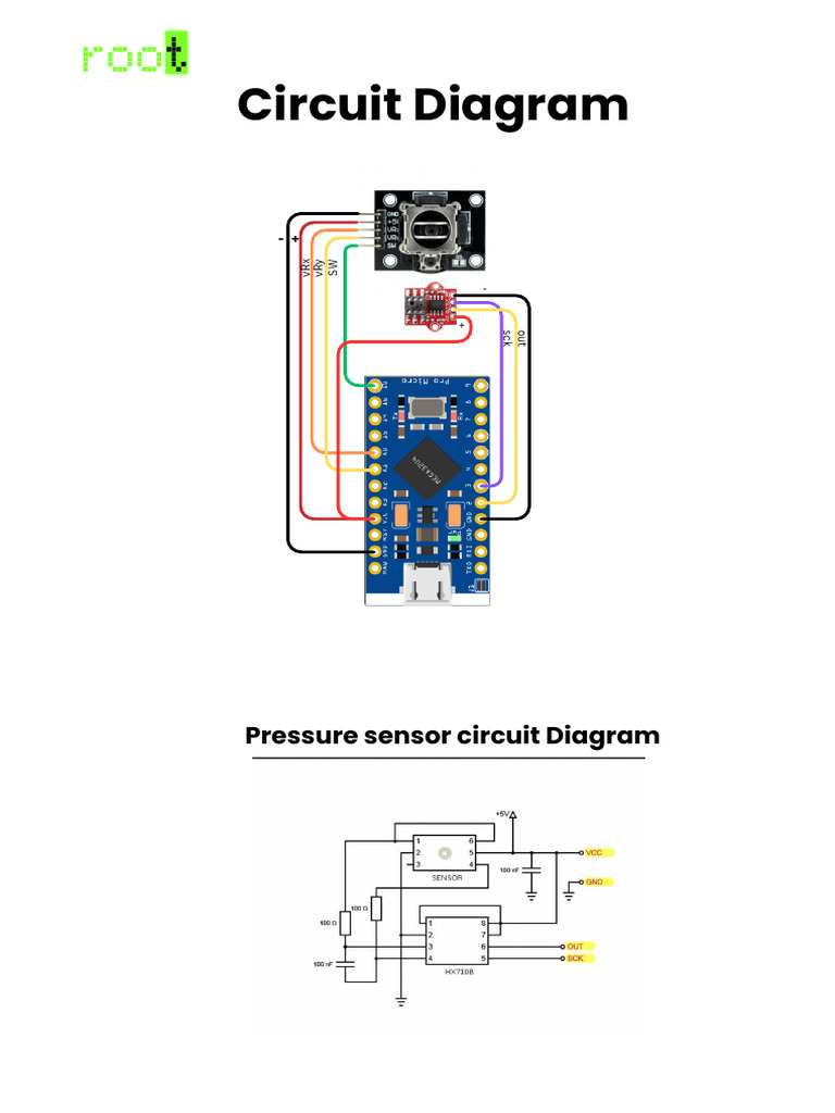 Pressure Sensor Circuit Diagram | PDF
