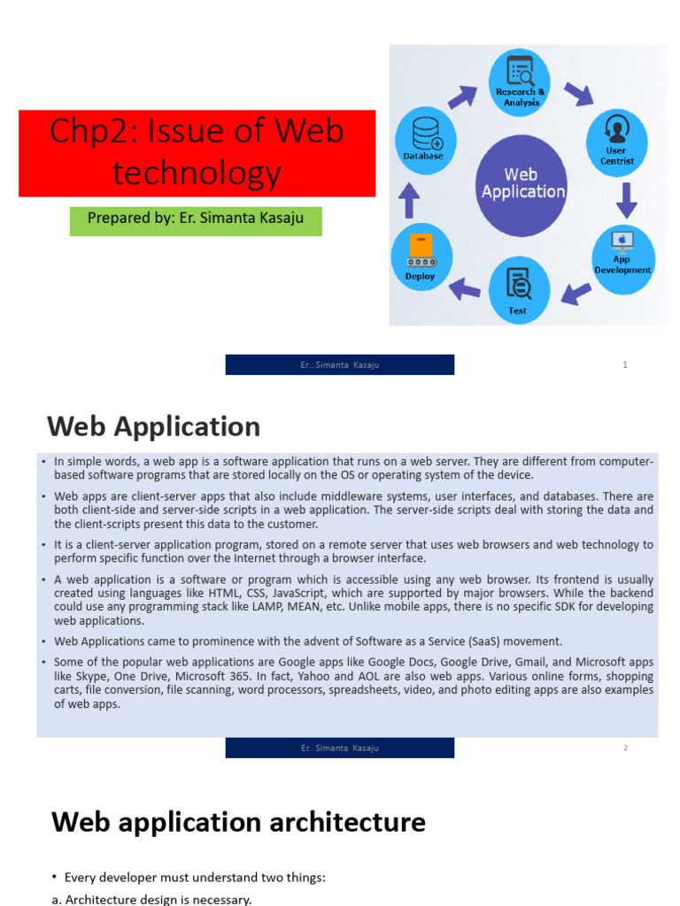 Chp2 | PDF | Web Application | World Wide Web